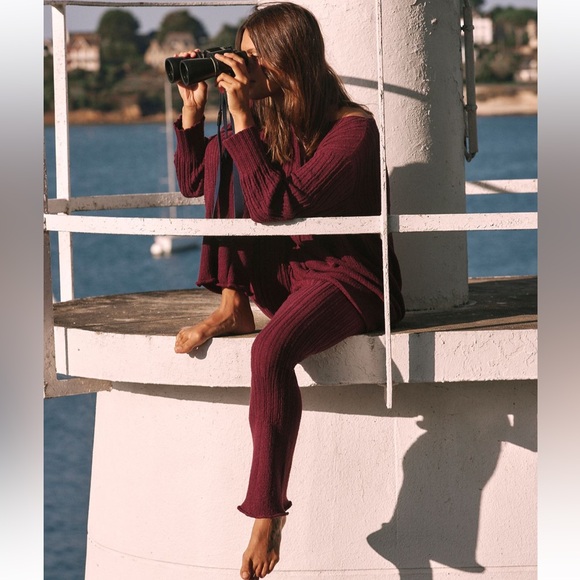 Free People Free People Beach Delancey Sweater Pants Size L - Picture 12 of 12